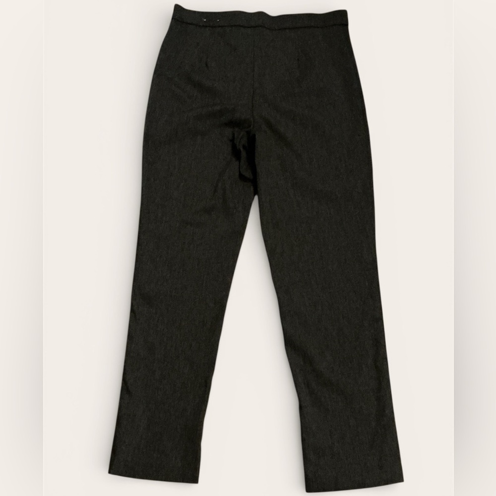 Dana Buchman Dark Gray Pull-On Pants